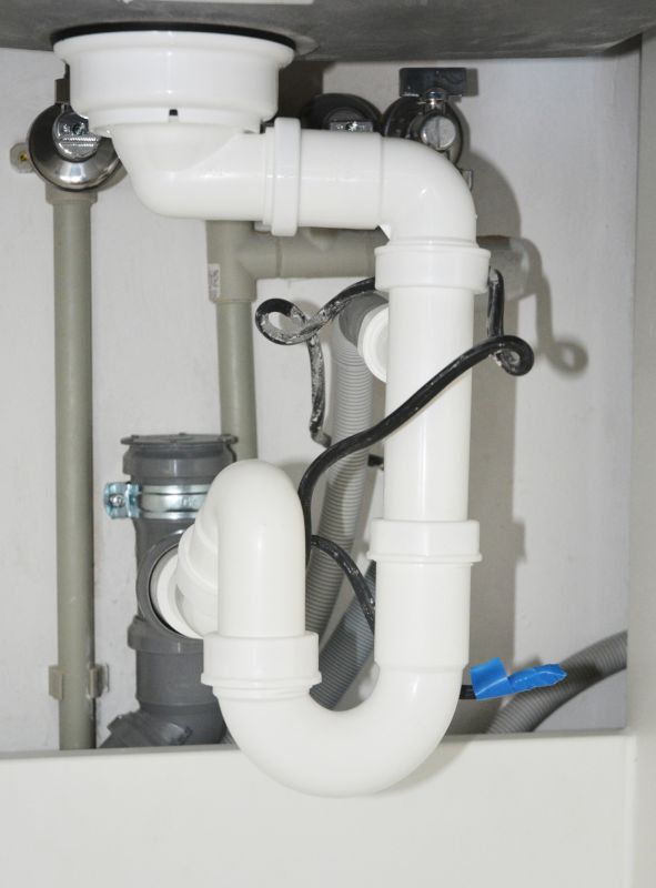 Bathroom Drain Installation detail