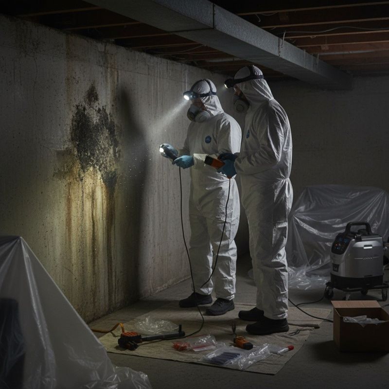 Crawl Space Water Remediation